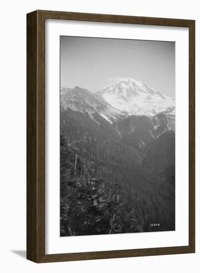 View of Glacier Peak, Circa 1909-Asahel Curtis-Framed Giclee Print