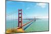 View of Golden Gate Bridge, San Francisco, California, North America-Marco Simoni-Mounted Photographic Print