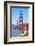 View of Golden Gate Bridge, San Francisco, California, North America-Marco Simoni-Framed Photographic Print