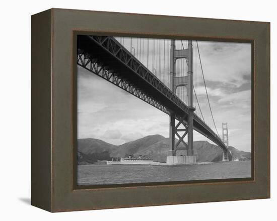 View of Golden Gate Bridge-Bettmann-Framed Premier Image Canvas