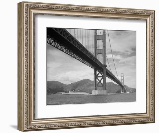 View of Golden Gate Bridge-Bettmann-Framed Photographic Print