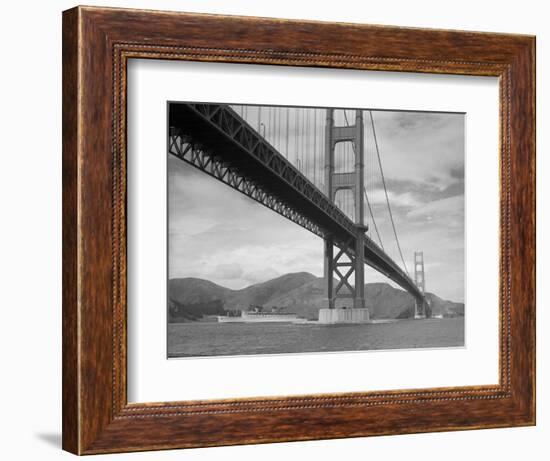 View of Golden Gate Bridge-Bettmann-Framed Photographic Print