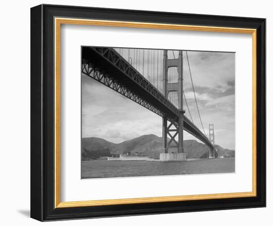 View of Golden Gate Bridge-Bettmann-Framed Photographic Print