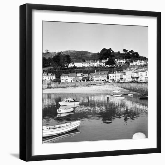 View of Gorey Harbour on the Island of Jersey, 1965-Staff-Framed Photographic Print