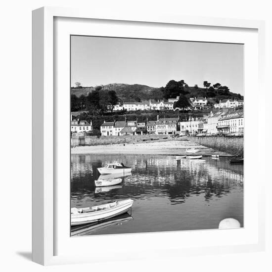 View of Gorey Harbour on the Island of Jersey, 1965-Staff-Framed Photographic Print