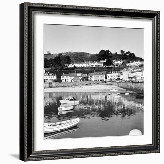 View of Gorey Harbour on the Island of Jersey, 1965-Staff-Framed Photographic Print