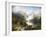 View of Gosau Lake near Salzburg-August Wilhelm Leu-Framed Giclee Print