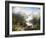 View of Gosau Lake near Salzburg-August Wilhelm Leu-Framed Giclee Print