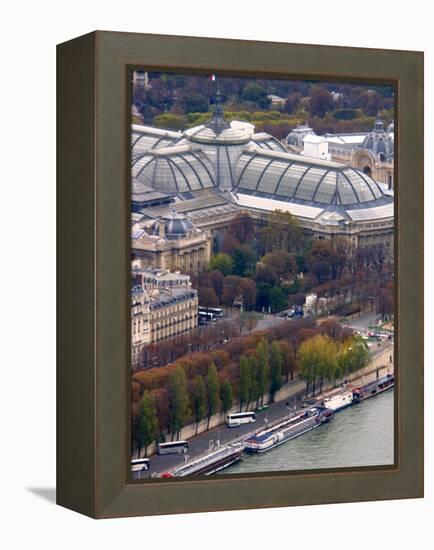 View of Grand Palais from Eiffel Tower, Paris, France-Lisa S. Engelbrecht-Framed Premier Image Canvas