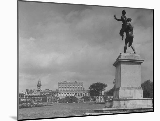 View of Great House at Cliveden, Estate Owned by Lord William Waldorf Astor and Lady Nancy Astor-Hans Wild-Mounted Photographic Print