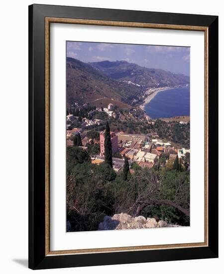 View of Greek Theater, Taormina, Sicily, Italy-Connie Ricca-Framed Photographic Print