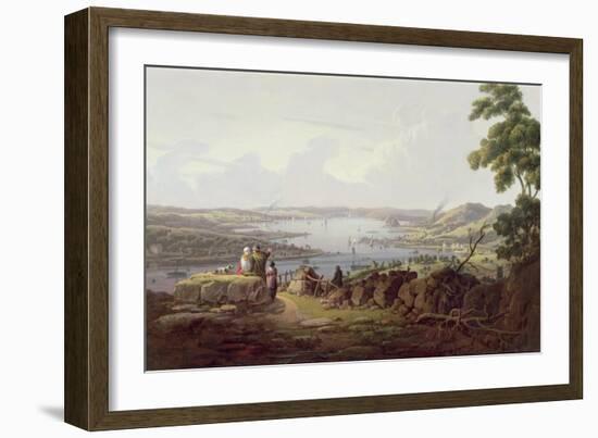 View of Greenock, Scotland-Robert Salmon-Framed Giclee Print