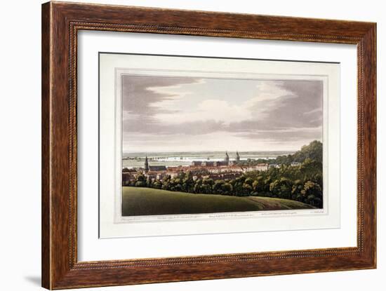 View of Greenwich, London, 1795-Joseph Constantine Stadler-Framed Giclee Print