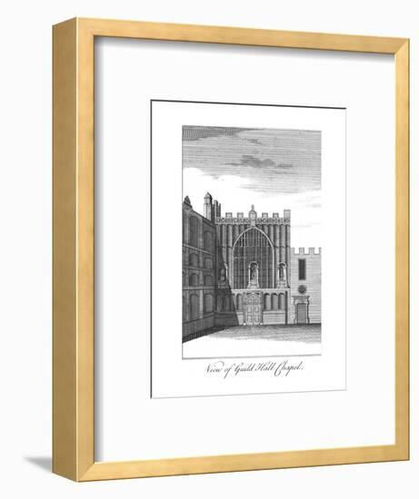 'View of Guild Hall Chapel.', c1775-Unknown-Framed Giclee Print