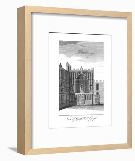 'View of Guild Hall Chapel.', c1775-Unknown-Framed Giclee Print