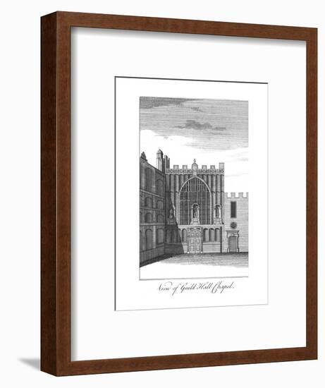 'View of Guild Hall Chapel.', c1775-Unknown-Framed Giclee Print