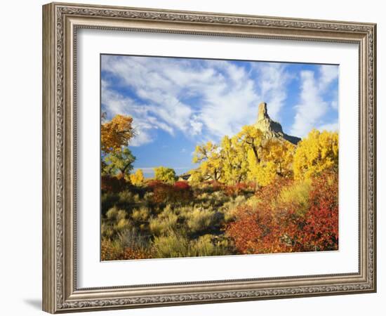 View of Gunnison Butte, Utah, USA-Scott T. Smith-Framed Photographic Print