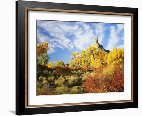 View of Gunnison Butte, Utah, USA-Scott T. Smith-Framed Photographic Print