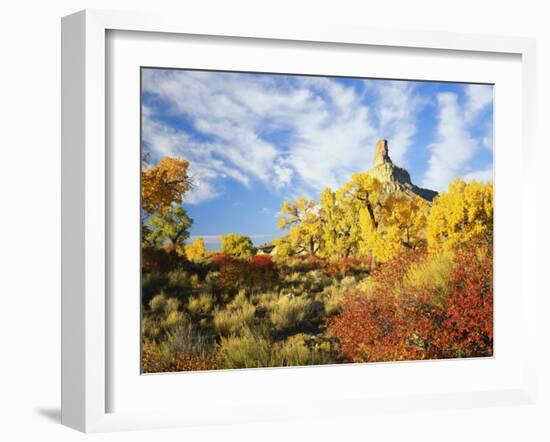 View of Gunnison Butte, Utah, USA-Scott T. Smith-Framed Photographic Print