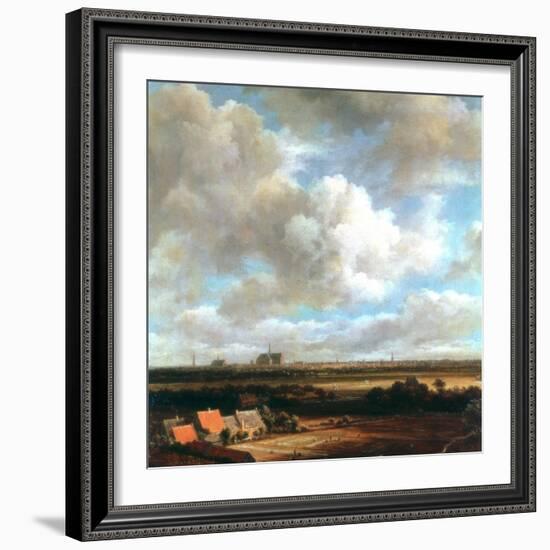 View of Haarlem, 1670-Jacob van Ruisdael-Framed Giclee Print