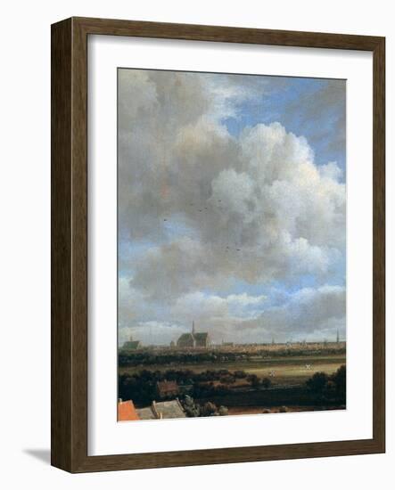 View of Haarlem, (Detail), C1670-Jacob van Ruisdael-Framed Giclee Print