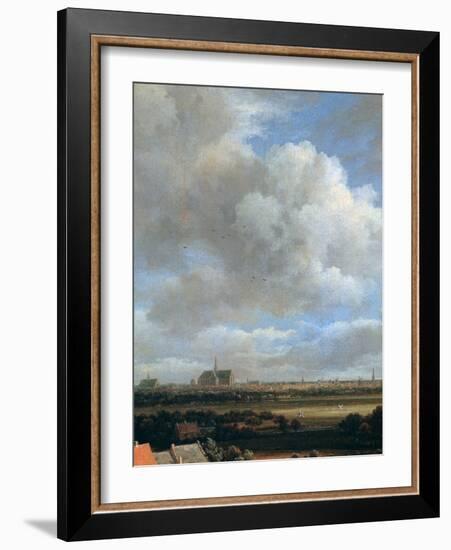View of Haarlem, (Detail), C1670-Jacob van Ruisdael-Framed Giclee Print