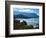 View of Hanalei Bay and Bali Hai from the Princeville Hotel, Kauai, Hawaii, USA-Charles Sleicher-Framed Photographic Print