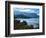 View of Hanalei Bay and Bali Hai from the Princeville Hotel, Kauai, Hawaii, USA-Charles Sleicher-Framed Photographic Print