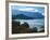 View of Hanalei Bay and Bali Hai from the Princeville Hotel, Kauai, Hawaii, USA-Charles Sleicher-Framed Photographic Print