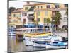 View of Harbour with Fishing and Leisure Boats, Sanary, Var, Cote d'Azur, France-Per Karlsson-Mounted Photographic Print