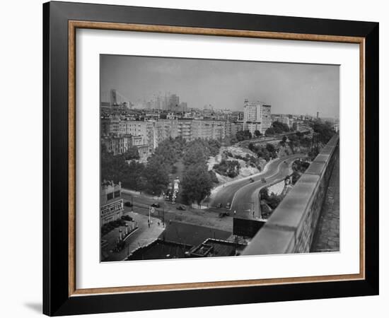 View of Harlem-Hansel Mieth-Framed Photographic Print