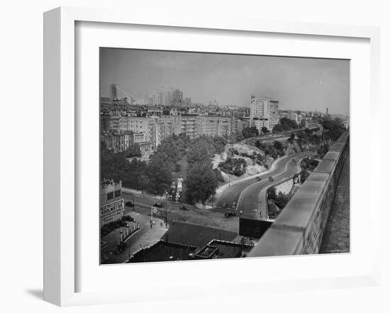 View of Harlem-Hansel Mieth-Framed Photographic Print