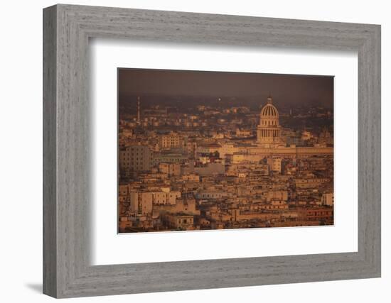 View of Havana Cuba-DLILLC-Framed Photographic Print