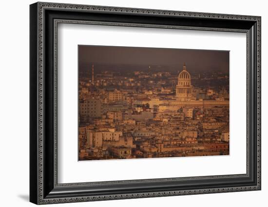 View of Havana Cuba-DLILLC-Framed Photographic Print