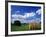 View of Hay Bales in Farm Field, Lexington, Kentucky, USA-Adam Jones-Framed Photographic Print