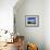 View of Hay Bales in Farm Field, Lexington, Kentucky, USA-Adam Jones-Framed Photographic Print displayed on a wall