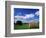 View of Hay Bales in Farm Field, Lexington, Kentucky, USA-Adam Jones-Framed Photographic Print