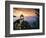 View of Heceta Head Lighthouse at Sunset, Oregon, USA-Stuart Westmorland-Framed Photographic Print