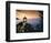 View of Heceta Head Lighthouse at Sunset, Oregon, USA-Stuart Westmorland-Framed Photographic Print