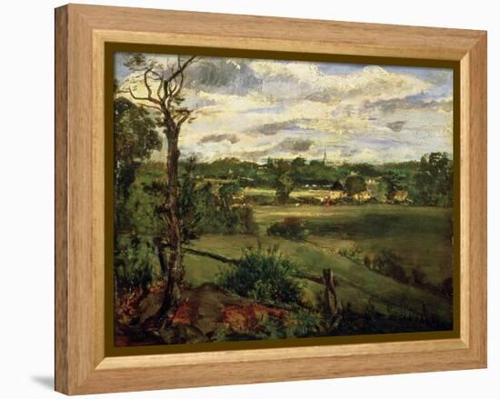 View of Highgate from Hampstead Heath, circa 1834-John Constable-Framed Premier Image Canvas