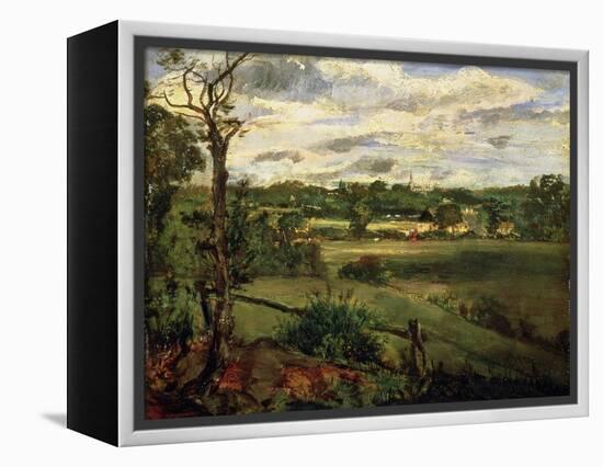 View of Highgate from Hampstead Heath, circa 1834-John Constable-Framed Premier Image Canvas