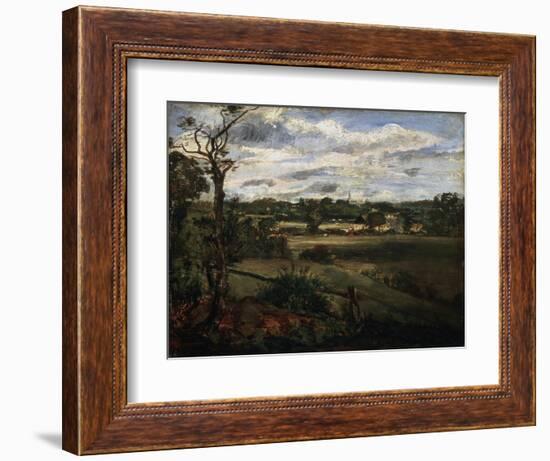 View of Highgate from Hampstead Heath, Early 19th Century-John Constable-Framed Giclee Print