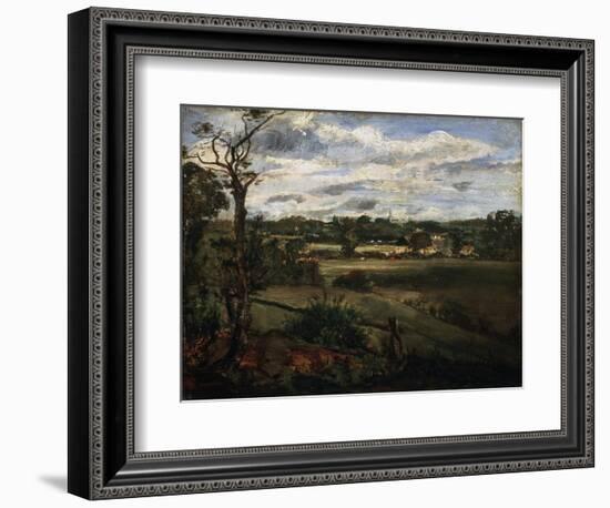 View of Highgate from Hampstead Heath, Early 19th Century-John Constable-Framed Giclee Print