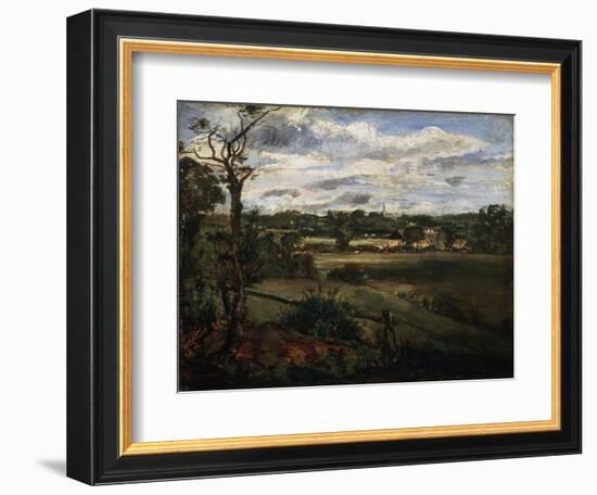 View of Highgate from Hampstead Heath, Early 19th Century-John Constable-Framed Giclee Print