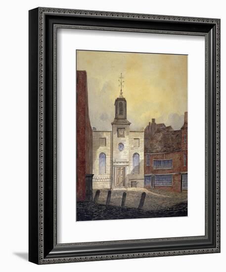 View of Holy Trinity Church, Minories, City of London, 1810-William Pearson-Framed Giclee Print