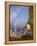 View of Hong Kong Island Skyline from Icc, Hong Kong, China-Ian Trower-Framed Premier Image Canvas