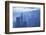 View of Hong Kong Island Skyline, Hong Kong, China, Asia-Ian Trower-Framed Photographic Print