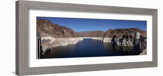 View of Hoover Dam, Black Canyon, Colorado River, Nevada, USA-null-Framed Photographic Print