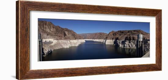 View of Hoover Dam, Black Canyon, Colorado River, Nevada, USA-null-Framed Photographic Print