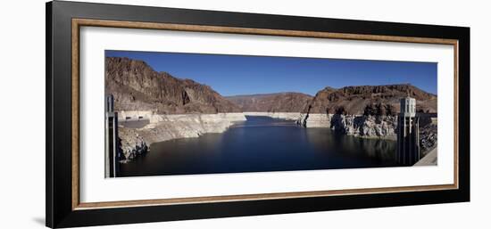 View of Hoover Dam, Black Canyon, Colorado River, Nevada, USA-null-Framed Photographic Print